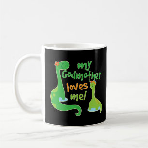 Min Godmor Kärlek Me Gift för Godson Kaffemugg