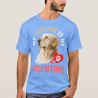 Min Golden är mina Alla hjärtans Hundälskare T Shirt