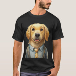 Min Golden Retriever Boykompis T Shirt
