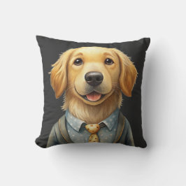 Min Golden Retriever Pojkvän Kudde