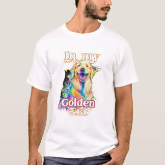 Min Golden Retriever T Shirt
