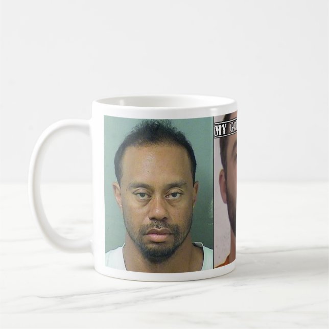 Min Golfer Mugg (skott) Tiger Scottie (Vänster)