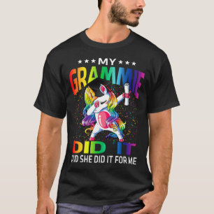 Min Grammie gjorde det och hon åt mig Student Unic T Shirt