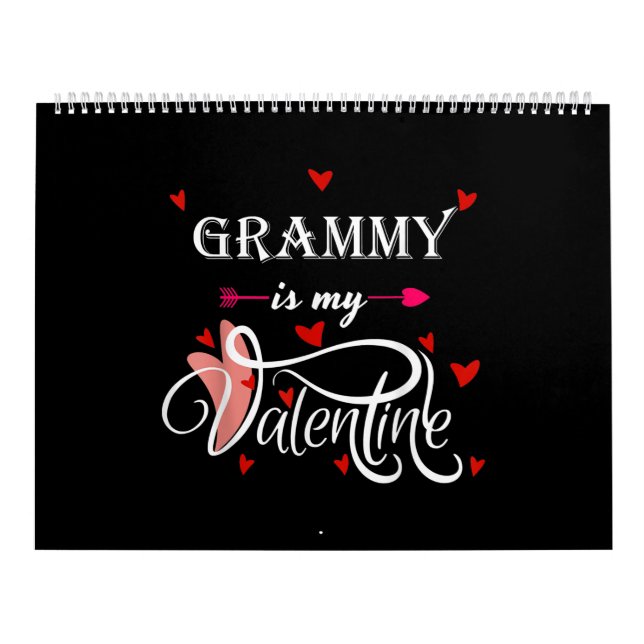Min Grammy är min Valentine |Valentines day Grands Kalender (Omslag)