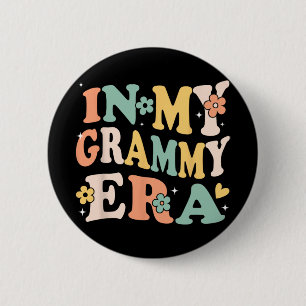 Min Grammy-era roliga sarkastiska groovy retro möd Knapp