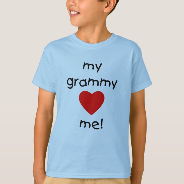 min grammy kärlekar mig tröja (Framsida)