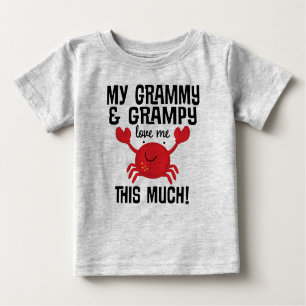 Min Grammy och Grampy Kärlek mig så mycket T Shirt