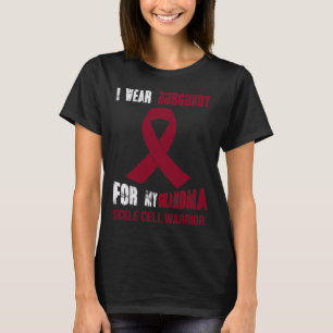 MIN GRANDMA - MIN SICKLE CELL WARRIOR T SHIRT
