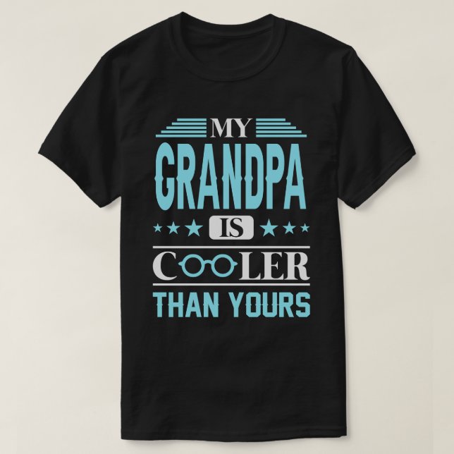 Min GRANDPA är färgare än dina T Shirt (Design framsida)