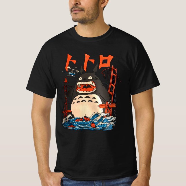 Min granne ghibli anime t shirt (Framsida)