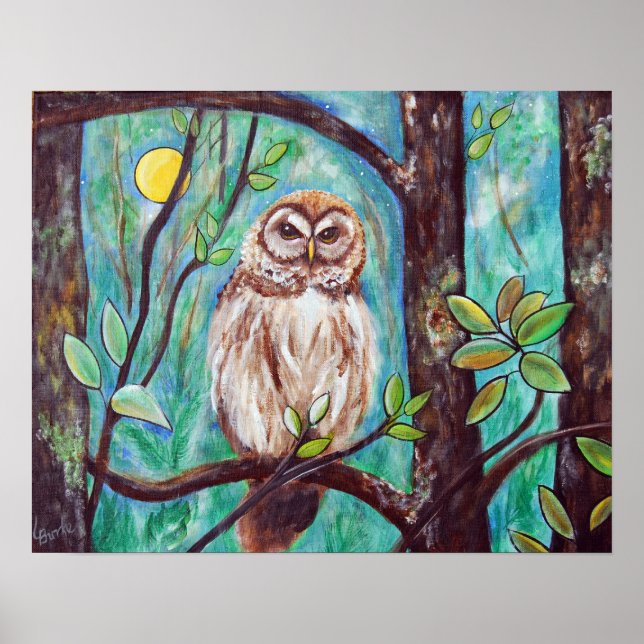 "Min granne" Skriv ut av Studio Burke© Poster (Framsidan)