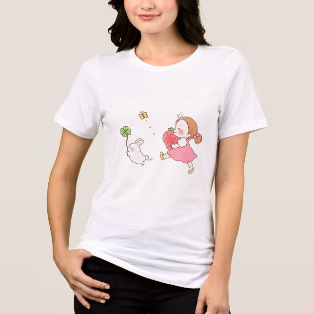 Min granne Totoro – Fantasifull Skogsande Design T Shirt (Framsida)