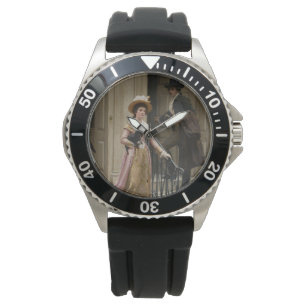 Min granne vid nästa dörr (Vänd par) (skönhet) Armbandsur