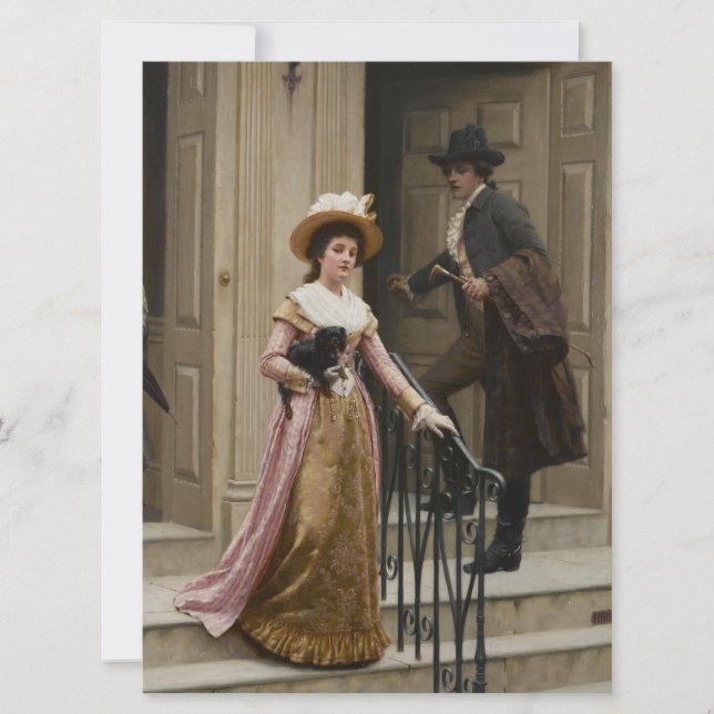 Min granne vid nästa dörr (Vänd par) (skönhet) Kort (Framsida)