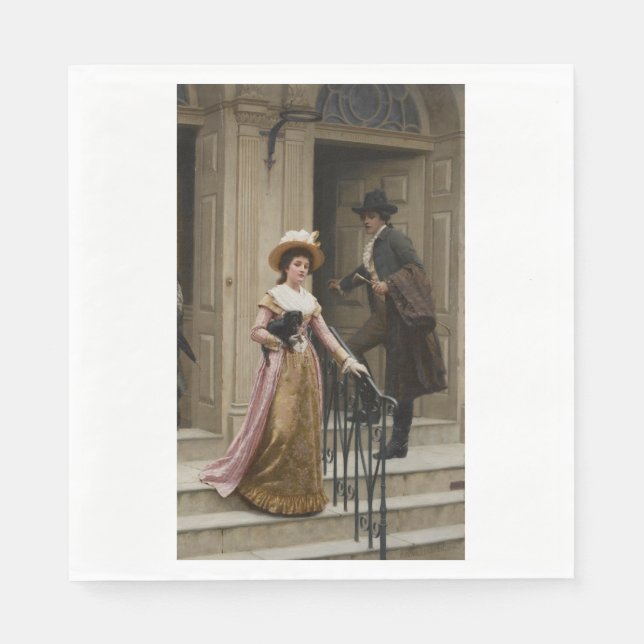 Min granne vid nästa dörr (Vänd par) (skönhet) Pappersservett (Framsidan)