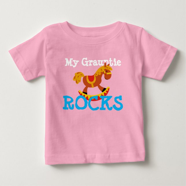 "Min Grauntie Sten!" Baby T-Shirt (Framsida)