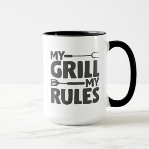 Min grill mina Regler Mugg