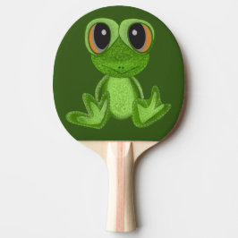 Min Grönt Frog Friend Pingisracket