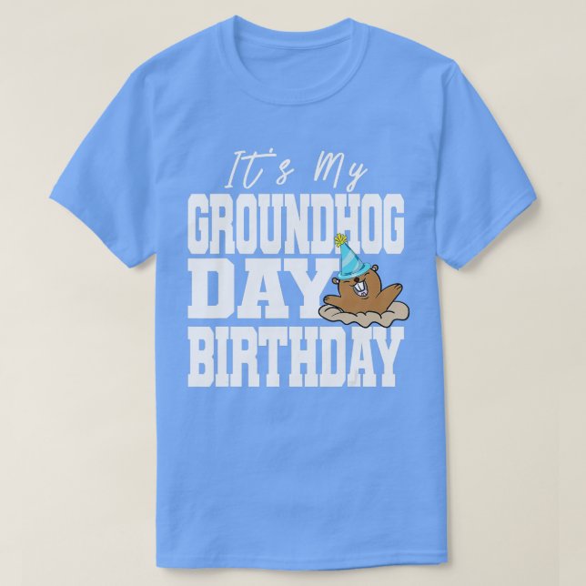 Min Groundhog-dag T Shirt (Design framsida)