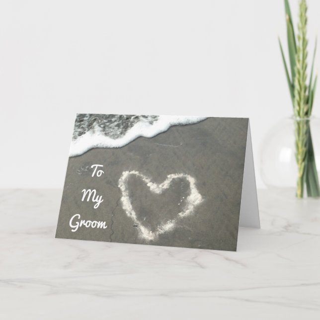 **MIN GRUPP PÅ VÅR BRÖLLOPSDAG** FOREVER LOVE KORT (Framsida)