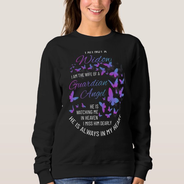 Min Guardia är Widow Shirt Grief till Make Make T (Framsida)