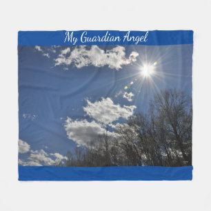 Min guardian Angel - Fleece Blanket