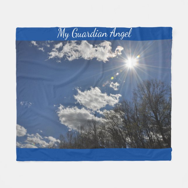 Min Guardian Angel - Fleece Blanket (Framsidan (Horisontell))