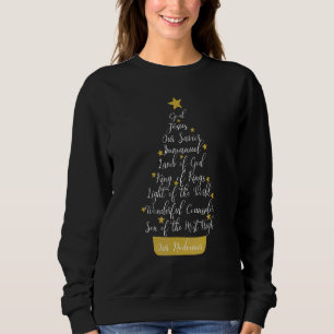 Min Gud Allt Vår Frälsare Julgran Paja T Shirt