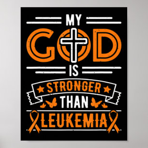 Min Gud är starkare än Leukemia Survivor Poster