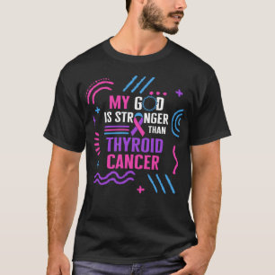 Min Gud är starkare än medvetenheten om sköldkörte T Shirt