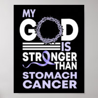 Min Gud är starkare än medvetenheten om stomach Ca