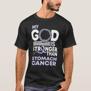 Min Gud är starkare än medvetenheten om stomach T Shirt