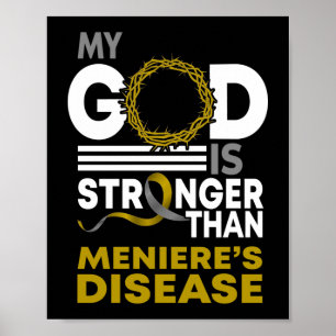 Min Gud är starkare än Meniere sjukdom Poster