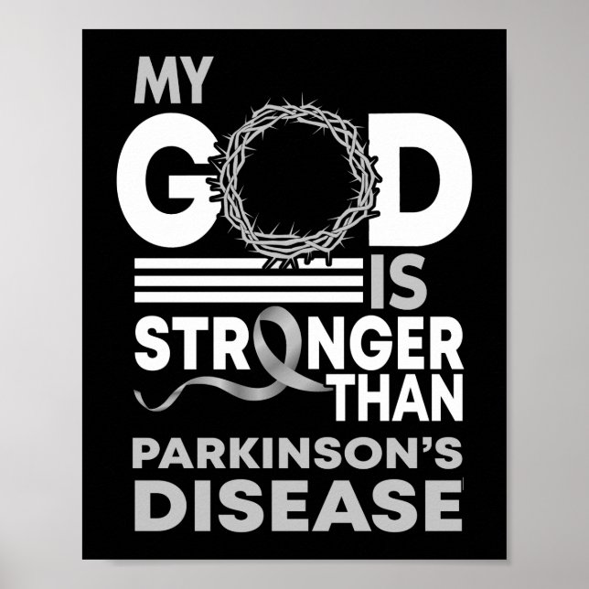Min Gud är starkare än Parkinsons sjukdom Poster (Framsidan)