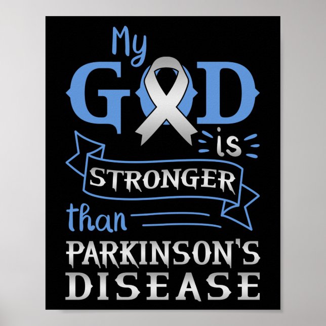 Min Gud är starkare än Parkinsons sjukdom Poster (Framsidan)