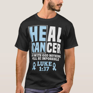 Min Gud är starkare än Prostate Cancer Survivor T Shirt