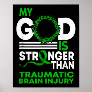 Min Gud är starkare än traumatisk hjärnskada Poster