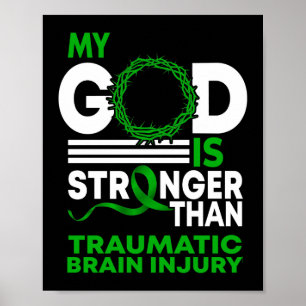 Min Gud är starkare än traumatisk hjärnskada Poster