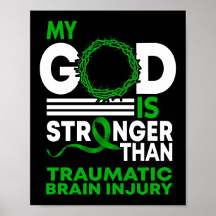 Min Gud är starkare än traumatisk hjärnskada Poster
