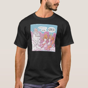 Min Gud (OMG) Änglar Text Roligt T Shirt