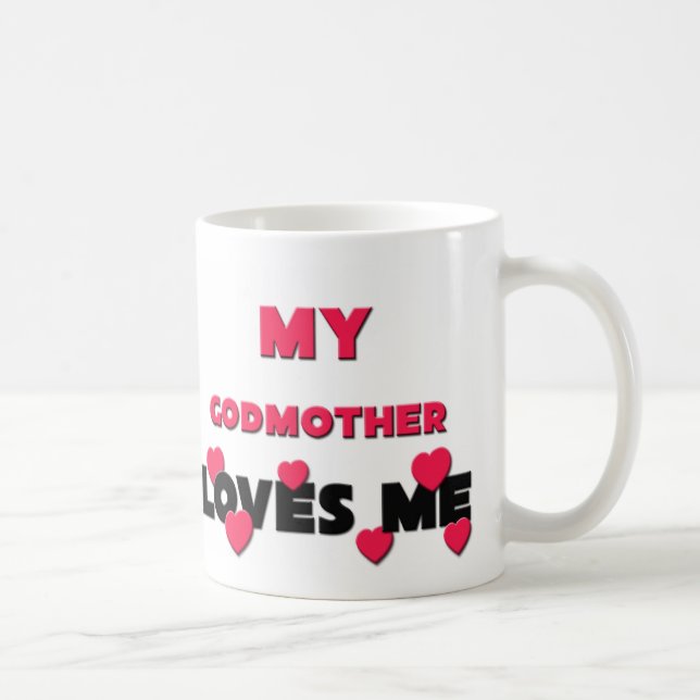 Min gudmor älskar mig kaffemugg (Höger)