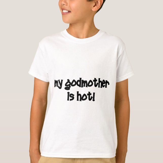 Min gudmor hoas! t-shirt (Framsida)