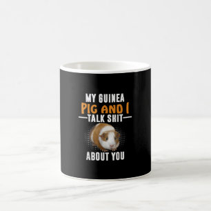 Min Guinea Gris och jag pratar om dig som husägar Kaffemugg