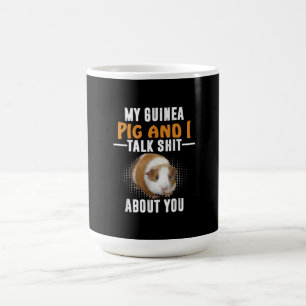 Min Guinea Gris och jag pratar om dig som husägare Kaffemugg