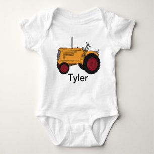 Min Gult Tractor Tee