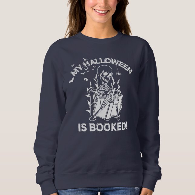 Min Halloween är bokad T Shirt (Framsida)