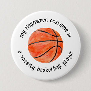 Min Halloween Costume är en Basketball Player,Funn Knapp