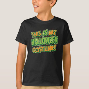Min Halloween dräkt lurar den mörka T-tröja Tee