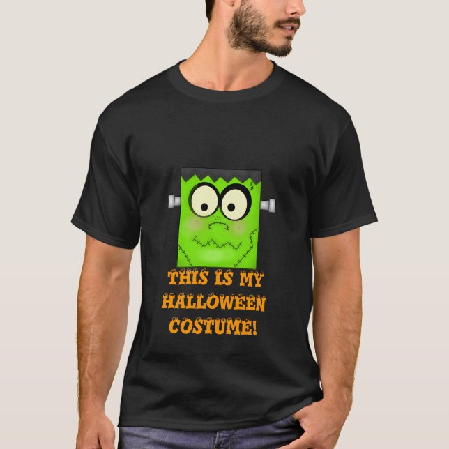 MIN HALLOWEEN DRÄKT! TEE SHIRT (Framsida)