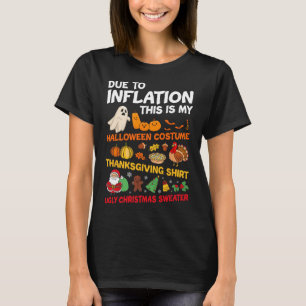 Min Halloween-Thanksgiving-juldräkt Manar Wo T Shirt